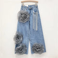 Boutique Wholesale 2025 Summer New Fashionable Design Casual High Waist Slimming Women's Jeans