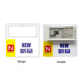 Supermarket Display ESL PVC PET Plastic Price Tag Holder Datastrip Shelf Label Holder for Warehousing & Supermarket Supplies