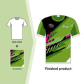 All Over Print Sublimation Printing Logo Oem Breathable Quickdry Crewneck Clothes Short Sleeve Men Custom Sublimation T Shirt