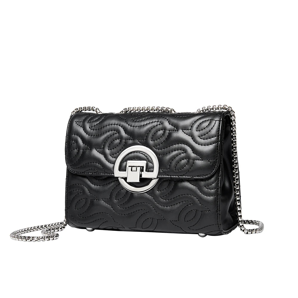 Korean Fashion Flap Bags for Women Shoulder Bag Lady Chain Bags