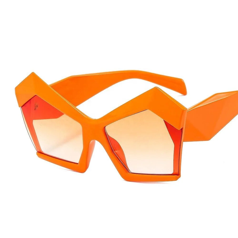 Nandika 2021 Trend Unisex Style Gradient Lenses Light Weight Comfortable Fashion Sunglasses European Popular Square Design Full