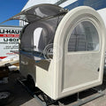 2025 Mobile Food Truck for Sale Mobile Snack Food Trailer Fully Equipped Food Truck with Pizza Oven