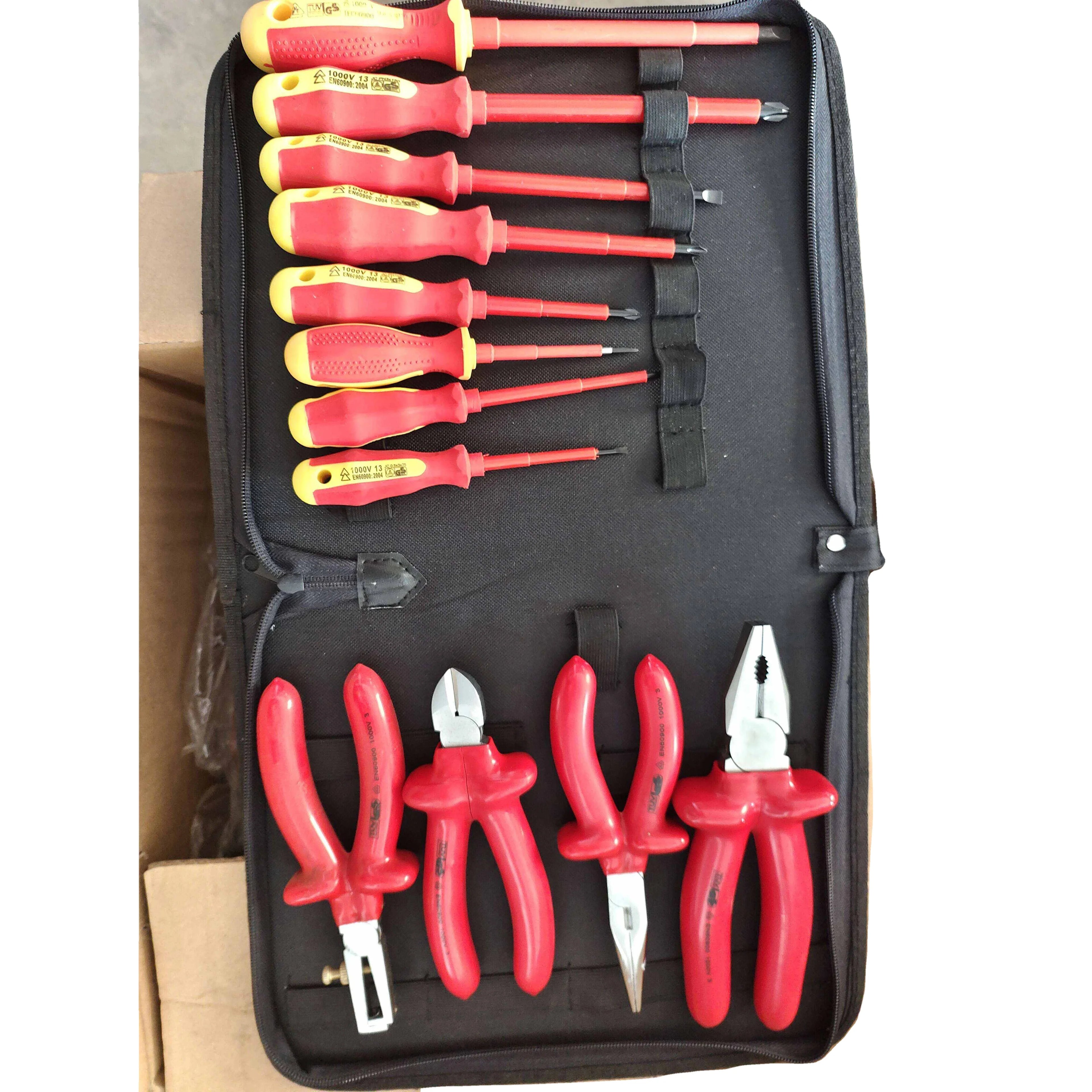 12 Pcs VDE Insulated Hand Tools Set