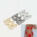 Metal Starfish Hardware Bikini Black Connector for Swimwear Accessories Branding Waterproof Gold Metal Accessories for Bikinis