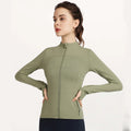 Equestrian Horse Riding Fashion Long Sleeve Jacket Nylon Spandex Zipper Blouse Quick Drying Competition  Equestrian Wear Women