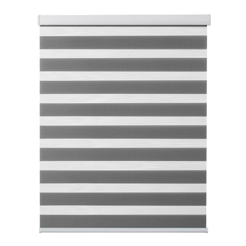Auto Blackout Double Polyester Smart Control Home Window Manual Control Motorized Zebra Blinds Shade for Door