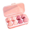 3/4/8pcs Bevel Cut Soft Makeup Sponge Foundation Powder Puff Beauty Cosmetic Tool Soft Puffs