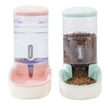 Wholesale Drinking Fountain Cups Grain Storage Bucket Dog Cat Bowl Large Capacity 3.8L Automatic Pet Feeder