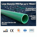 REHOME 25mm 32mm Plumbing Material Ppr PN25 Names Pipes Price List 32mm 40mm Water Ppr Pipe