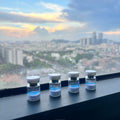 Wholesale Private Label OEM ODM Copper Tripeptide-1 GHK-Cu Frozen Powdered Skin Repairing Healing Face Serum 5ml Ampoule Set