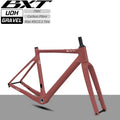 BXT Carbon Gravel Frame 700C 58cm Big Size With Full Hidden Cable Routing Wholesale OEM ODM Aero Carbon Gravel Frameset 700C