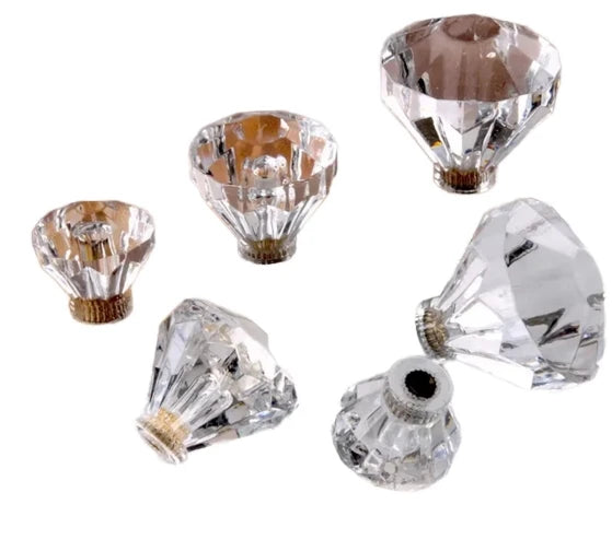 JAYA Acrylic Door Knob Vintage Furniture Handles Classical Home Decoration Knob for  Cabinet Furniture Door Knobs