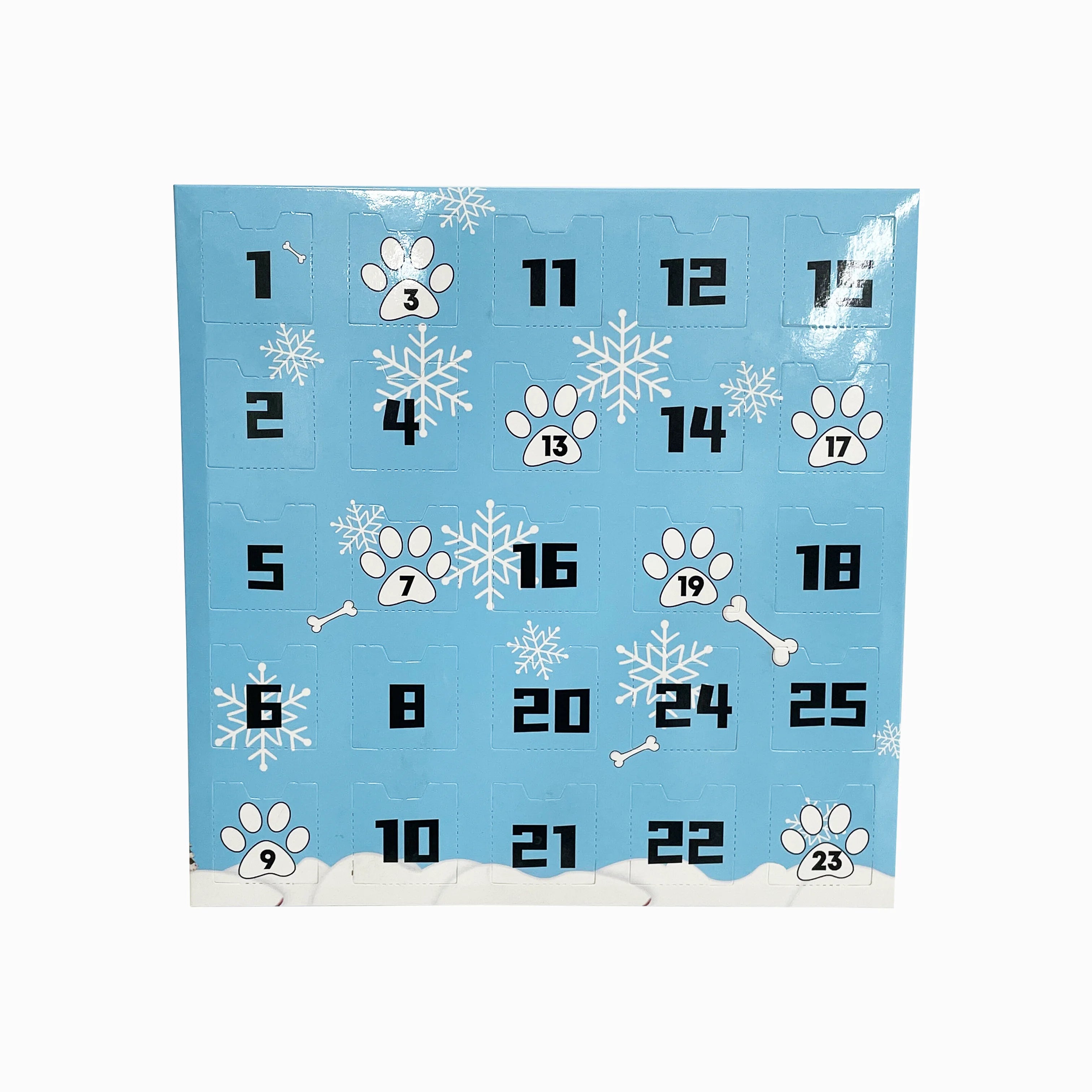 Advent Calendar Packaging Box Custom Christmas Beauty Makeup Jewelry Empty 24 Days for Kids Adults Bulk Orders