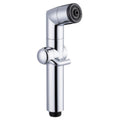 Modern ABS Chrome Fullrain Bathroom Toilet Sprayer Double-Function Hand Bidet Sprayer Cartridge Valve Box Faucet Accessories