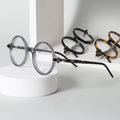 KBT98A02 High-End Small Acetate Glasses Retro Transparent Frame Glasses Eyewear Trendy Luxury Glasses 2025