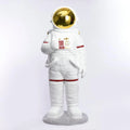 1.2M High Big Size Sculpture Shop Window Show Piece European Resin Life Size Praising Astronaut Sculpture