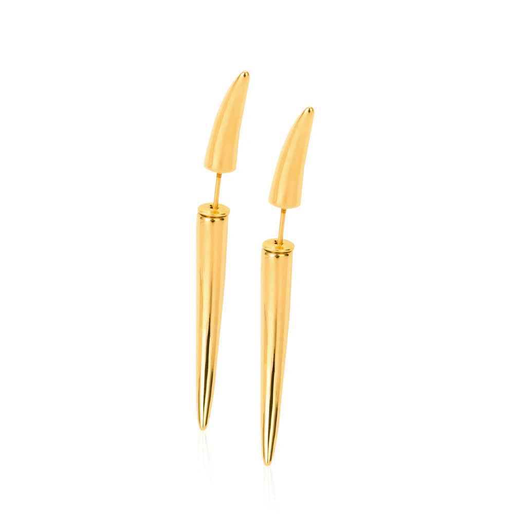 Elegant Silver Drop Earrings with Cute Chili Design Gold Plated Brass Jewelry for Women Featuring Pearls Diamonds for Weddings