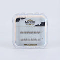 Natural Under Eye Lash Clusters Soft Wispy Bottom Lashes Invisible Band Lash Clusters