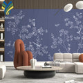 Natural Scenery 3D Floral Design Wall Panels Luxury Waterproof Fabric and Vinyl Mural Wallpaper for Office Home Decoration