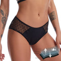 Lace Cotton 4 Layers Leak Proof Fast Absorbing Reusable Period Panties Menstrual Underwear