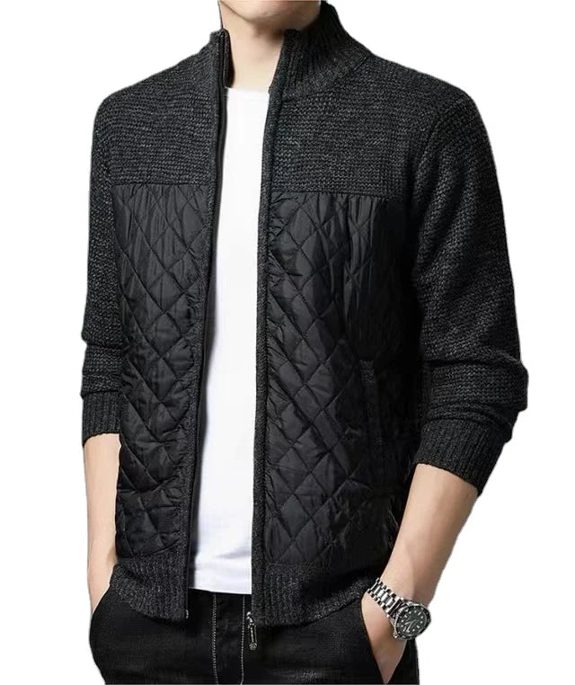 Stylish Men Zipper Sweater Cheap Price Thick Knitwear Casual Wool Cardigan Long Sleeve Knitted Sweater