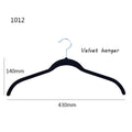 Non Slip Flocking Plastic Velvet Cloth Hanger Velvet Hanger 50 Pack