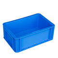 LS-EU2311 300*200*120MM Stackable Europe Standard Square Solid Crate Plastic Turnover Box