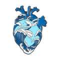 Heart Enamel Pins Brooch Heart Pins for Doctor Nurse Bags Badge Lapel Pins