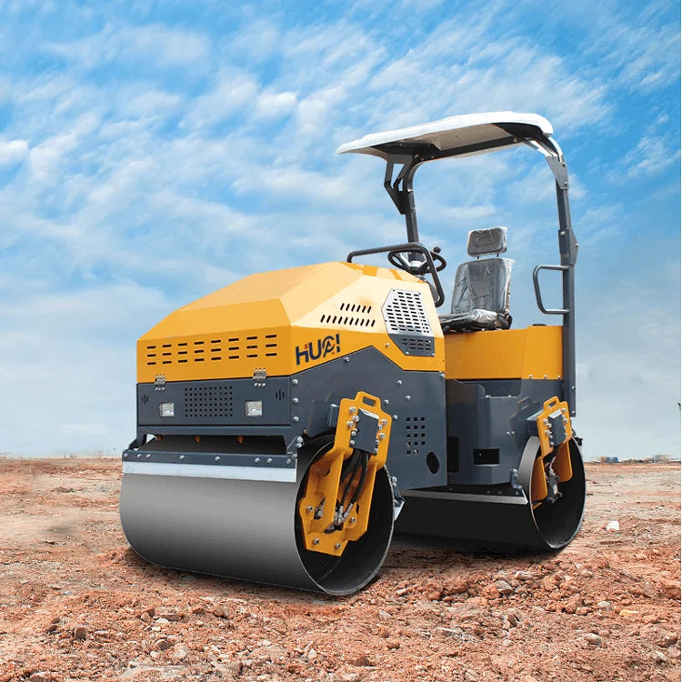 Industrial Compactor Machine 1 Ton 2 Ton 3 Ton 6 Ton Hydraulic Vibrating Road Roller Price for Sale