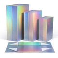 Luxury Paper Magnetic Gift Perfume Box Skincare Makeup Packaging Cosmetic Packaging Box Holographic Folding Magnetic Paper Box