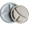 Wholesale Disposable Biodegradable Sugarcane Plates Bagasse Tableware