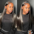 Wholesale Double Drawn 13X4 Swiss Lace Frontal WigRaw Virgin Cuticle Aligned WigBrazilian Human Hair Lace Front Wig