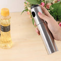 Tookich Olive Oil Sprayer Dispenser for Kitchen Cooking Portable Kitchen Oil Spray Bottle Stainless Steel Vinegar Sprayer