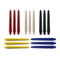 SPIKJACK Professional Dart Shafts-Durable & Eco-Friendly PVC & Nylon with 2BA Tips Custom Color Options
