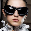 Y2K Sunglasses 2023 Vintage Personality New Styles Ins Candy Color Sunglasses for Women Men PC Frame Blue White Gold Red Yellow