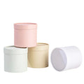 Wholesale Luxury Small Cylinder Rose Gift Packaging Boxes Custom Round Flower Boxes for Bouquets