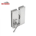 Bottom Glass Door Patch Fitting Center Lock Keeper for Glass Door Office