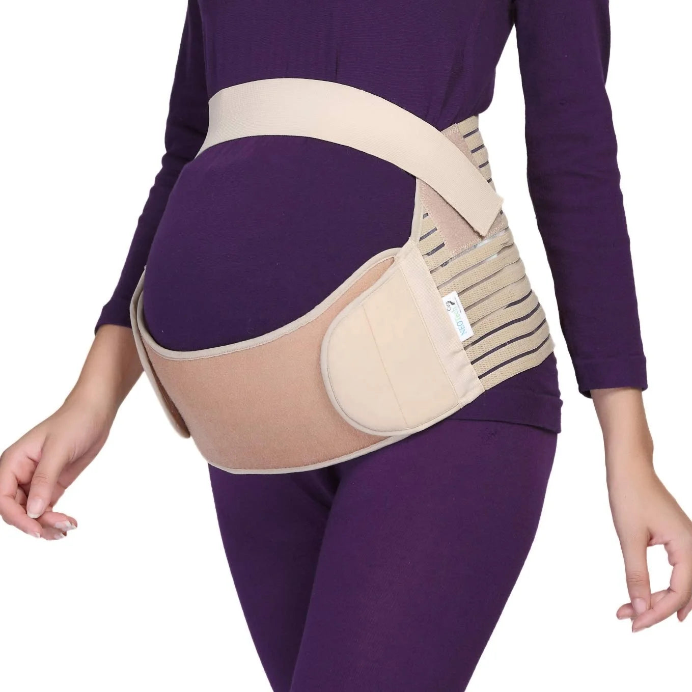 Medical Pregnant Women Wear Adjustable Breathable Lumbar Back Support Pregnancy Belly Band Maternity Support Belt Protection