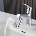 Customized 1080 Degrees Water Faucet Filter Chrome Brass Faucet Sprayer Aerator Hot Cold Universal Faucet Extender