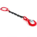 Grade 80 5.3Ton 13mm Single Leg Alloy Steel Lifting Chain Sling Welded Structure Heat Treated Plain Finish 4x Safety Factor for