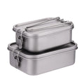 Custom Stainless Steel Bento Lunch Box Lunchbox for Adult Kid Leak Proof Eco Friendly Salad Compartment Metal Lunch Box