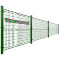 Coated Welded Bilateral Wire Mesh Fence Different Types of  Wire Mesh Fence