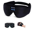 Travel Rest Black Sleeping Eye Mask with Blue Tooth Man Woman  Blue Tooth Music Sleeping Eye Mask for Relax for Travel Rest