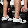 Coexistence Men's Training Weightlifting Shoes-PU Upper EVA Midsole Rubber Outsole for Gym & Powerlifting