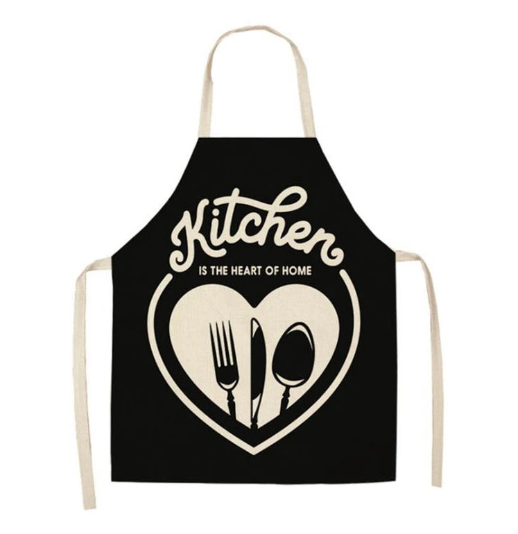 Happy Kitchen Apron Cooking Apron Baking Apron