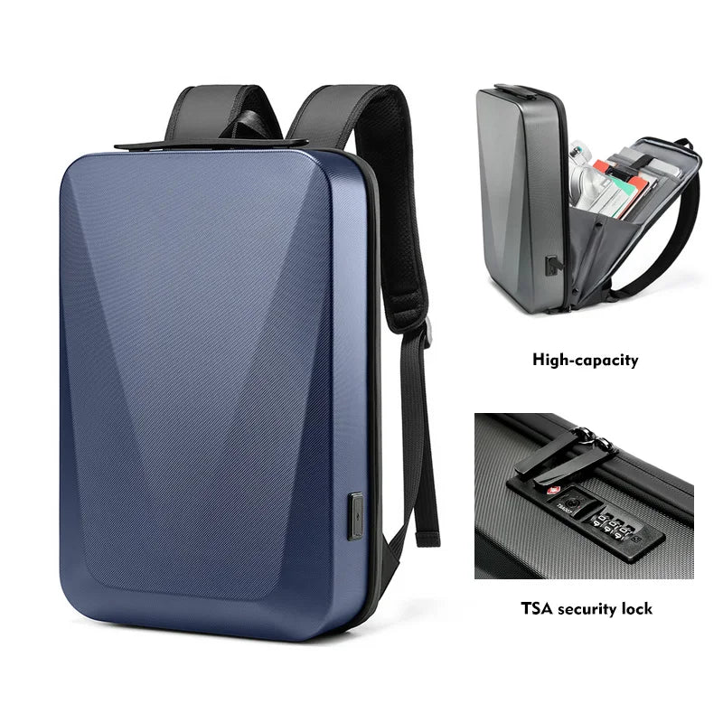 Factory Wholesale Men Bag Laptop Anti Theft Bagpack Hard Shell Usb Waterproof Mochila School Bag Laptop Backpacks