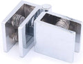 Stainless Steel Hinges 90 Degree Bilateral Clip Home Glass Clamp Zinc Practical Durable Cabinet Door Hinge