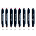 Wholesale Mineral 2-in-1 Bright High Pigment Long Wear Face Creamy Lipstick & Blush Stick with Brush