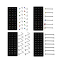 60pcs Surgical Steel Nose Stud Piercing Jewelry Orthodoxy Body Jewelry for Children's Wedding Engagement Boxed Gem NOSE STUD