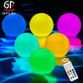 Hot Tub Bathtub Night Light Floating Pool Lights 3-Inch 16-Color LED Remote Control 20-50m Waterproof Vinyl Pool Light 6-Pack